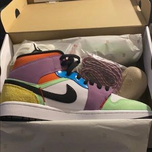 Air Jordan 1 Mid SE wmns